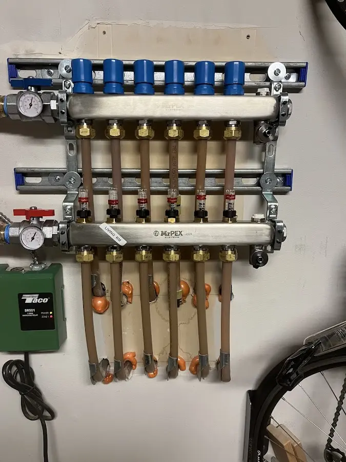 Plumber performing Leak Detection at a residential property in Front Royal